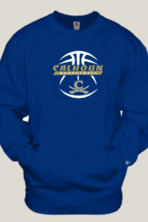 Calhoun Basketball Pocketed Crewneck